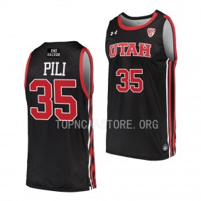 Alissa Pili Utah Utes #35 Black Women's Basketball Jersey 2022-23