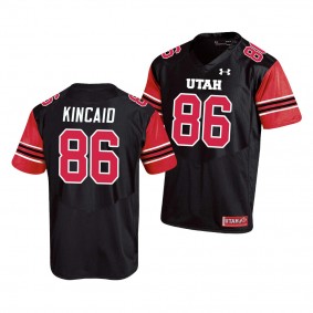 Utah Utes Dalton Kincaid Black Replica College Football Jersey