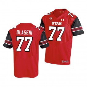 Utah Utes Bamidele Olaseni Premier Men's Jersey - Red