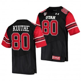 Brant Kuithe Utah Utes College Football Black Men 80 Jersey