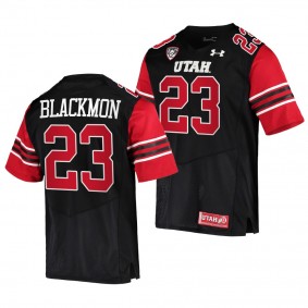 Utah Utes Julian Blackmon College Football Jersey Black