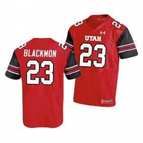 Utah Utes Julian Blackmon Red College Football Jersey Men's