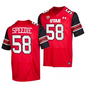 Utah Utes Mac Speedie College Football Jersey Red