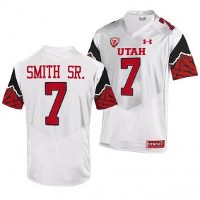 Utah Utes Steve Smith Sr. White Jersey College Football NFL Alumni Jersey - Men